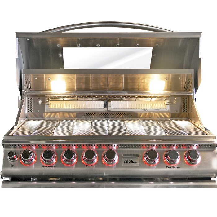 Cal Flame Top Gun 5 Burner Convection Built in GAS Grill - BBQ18875CTG