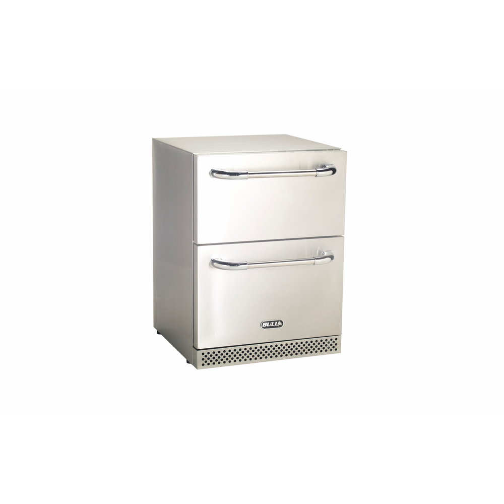 Bull Grills Premium Double Drawer Outdoor Refrigerator 17400