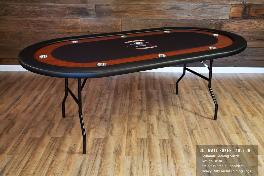 BBO Ultimate Poker Table Jr With Mahogany Racetrack (Discontinued)