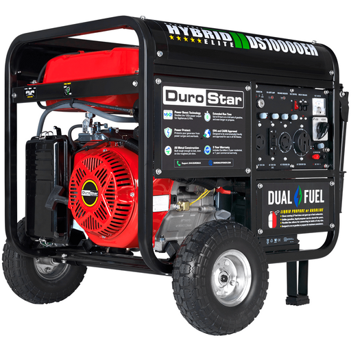 DuroMax 10,000 Watt Dual Fuel Portable Generator DS10000EH