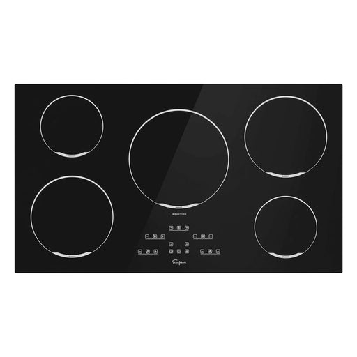 Empava 36EC01 36 Inch 5 Elements Black Induction Cooktop (DISCONTINIUED)