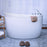 Empava Japanese-Style Freestanding Oval Air Massage Tub