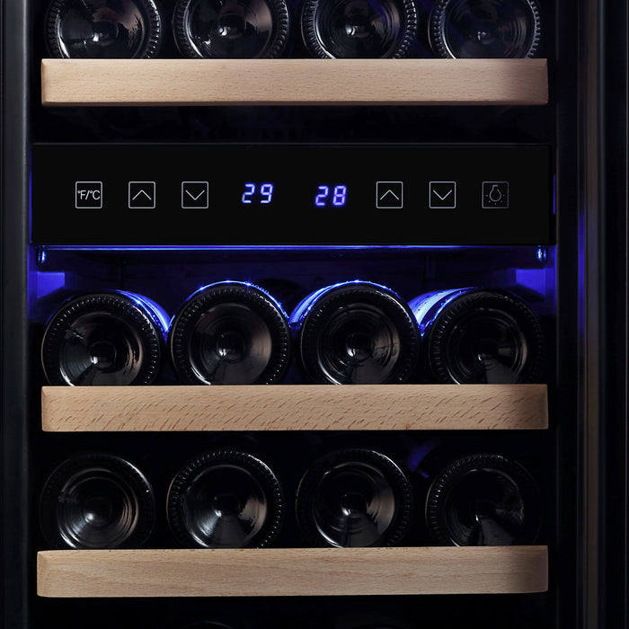 Empava WC02D 15 Inch Dual Zone Wine Cooler Wine Fridge (DISCONTINIUED)