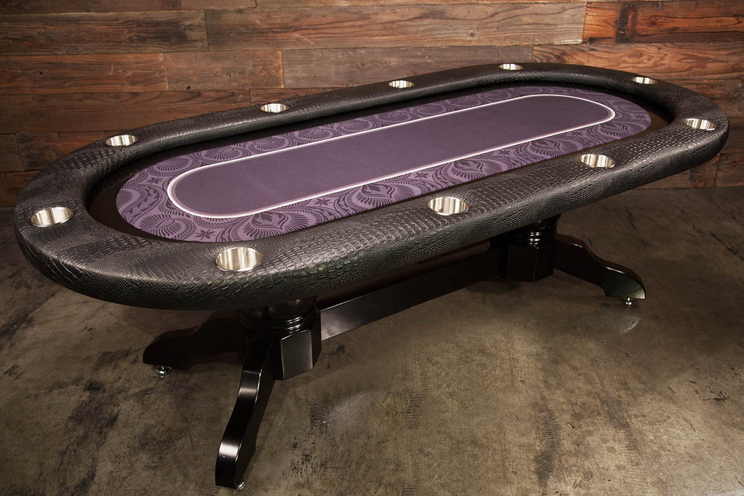 BBO Elite Classic 94" 10 Player Poker Table With Dining Top 2BBO-ELT
