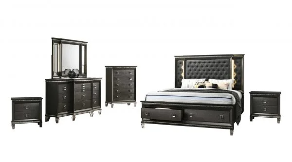 Best Quality Furniture California King Bedroom Set BEL-CK4NC