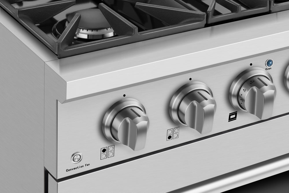 Empava 30GR07 30 in. Pro-Style Slide-In Single Oven Gas Range (DISCONTINIUED)