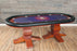 BBO Rockwell Classic 93" 10 Player Poker Table 2BBO-RW