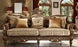 Homey Design Metallic Gold Sofa Set HD-610 – 3PC