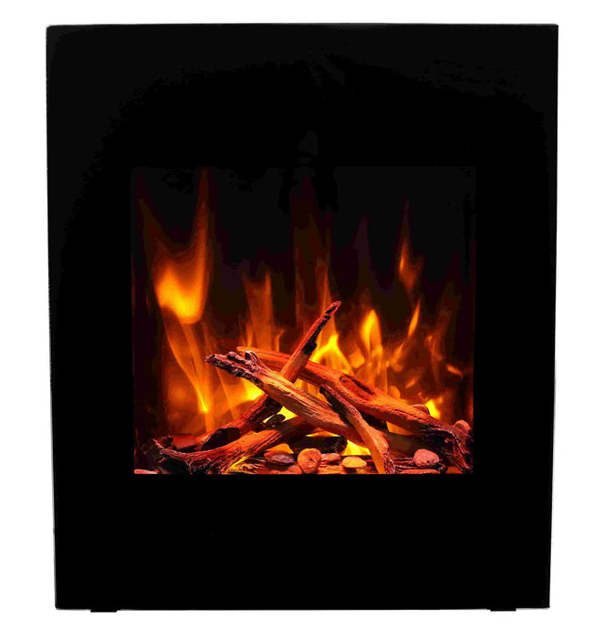 Amantii Electric Fireplace WM-BI-2428-VLR-BG