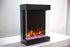 Amantii Cube Freestand Electric Fireplace CUBE-2025WM