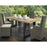 Padmas Plantation Outdoor Vittoria Teak Dining Table