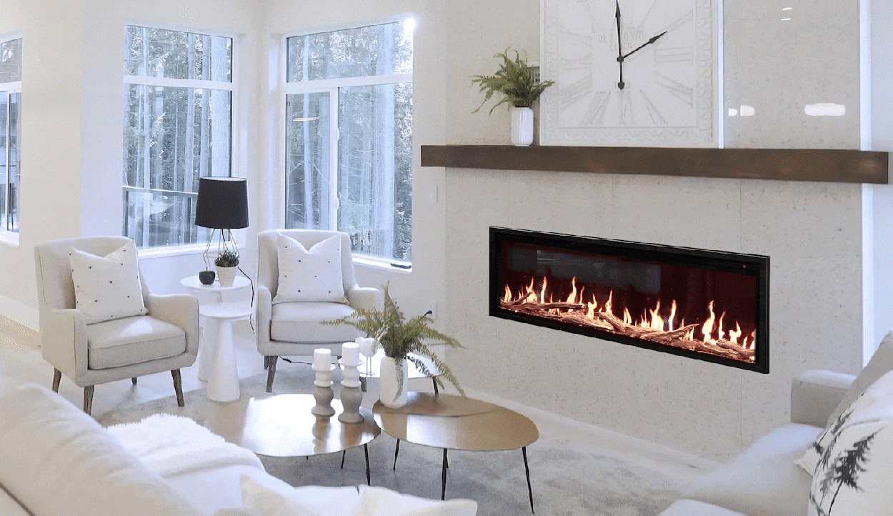 Modern Flames Electric Fireplace Orion Slim Heliovision