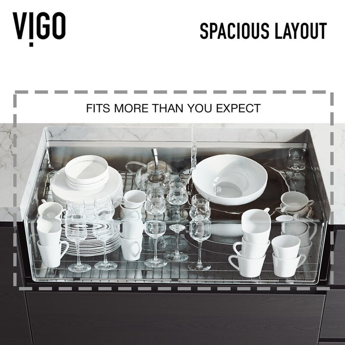 Vigo Minimalist Gold Kitchen Sink
