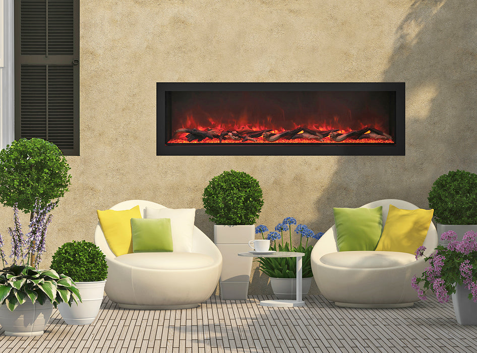 Remii Deep Built-in Indoor/Outdoor Electric Fireplace
