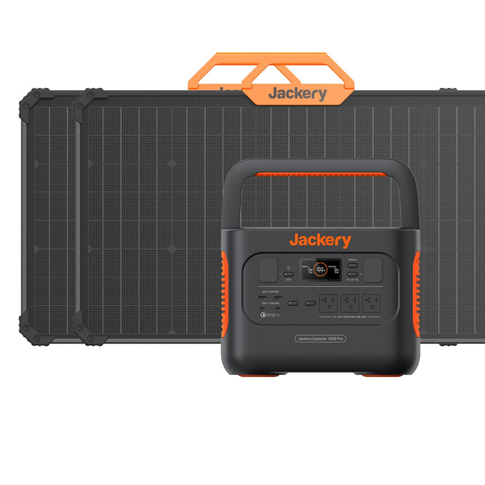 Jackery Solar Generator 1000 Pro (Explorer 1000 Pro + SolarSaga 80W/200W)