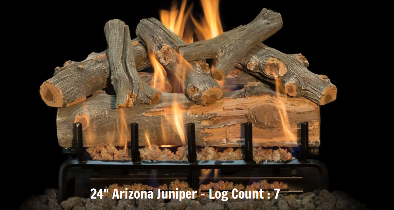 Grand Canyon Arizona Juniper Vented Gas Log Set