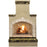Cal Flame Steel Propane/Natural Gas Outdoor Fireplace FMN1072