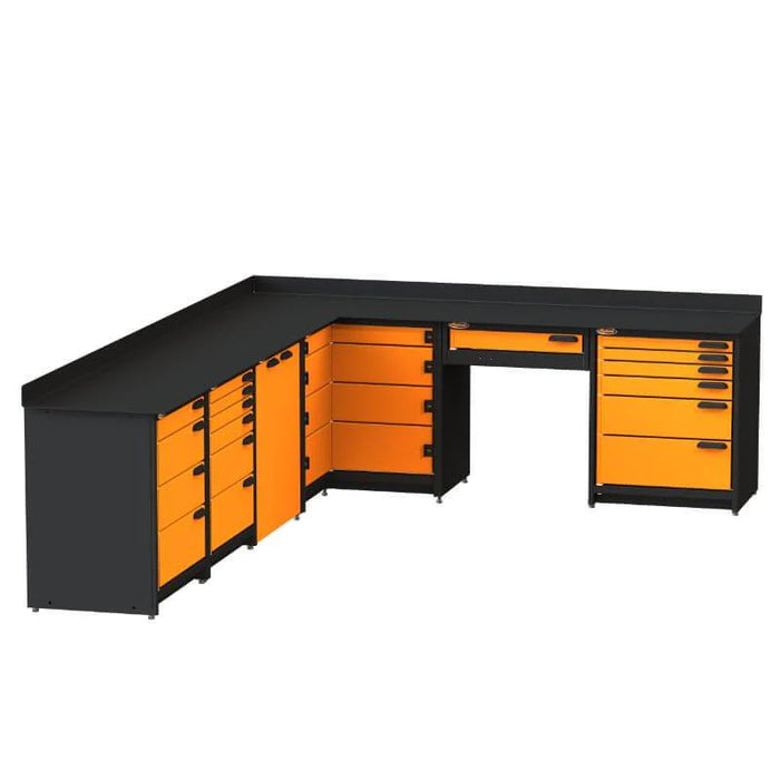 Swivel Storage Solutions 6-Piece Corner Garage Storage System PB624021