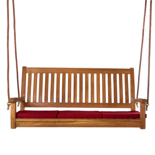 All Things Cedar Premium Wood Teak Red Swing TS50R