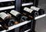 Allavino 24" Wide FlexCount II Tru-Vino 36 Bottle Dual Zone Stainless Steel Wine Refrigerator