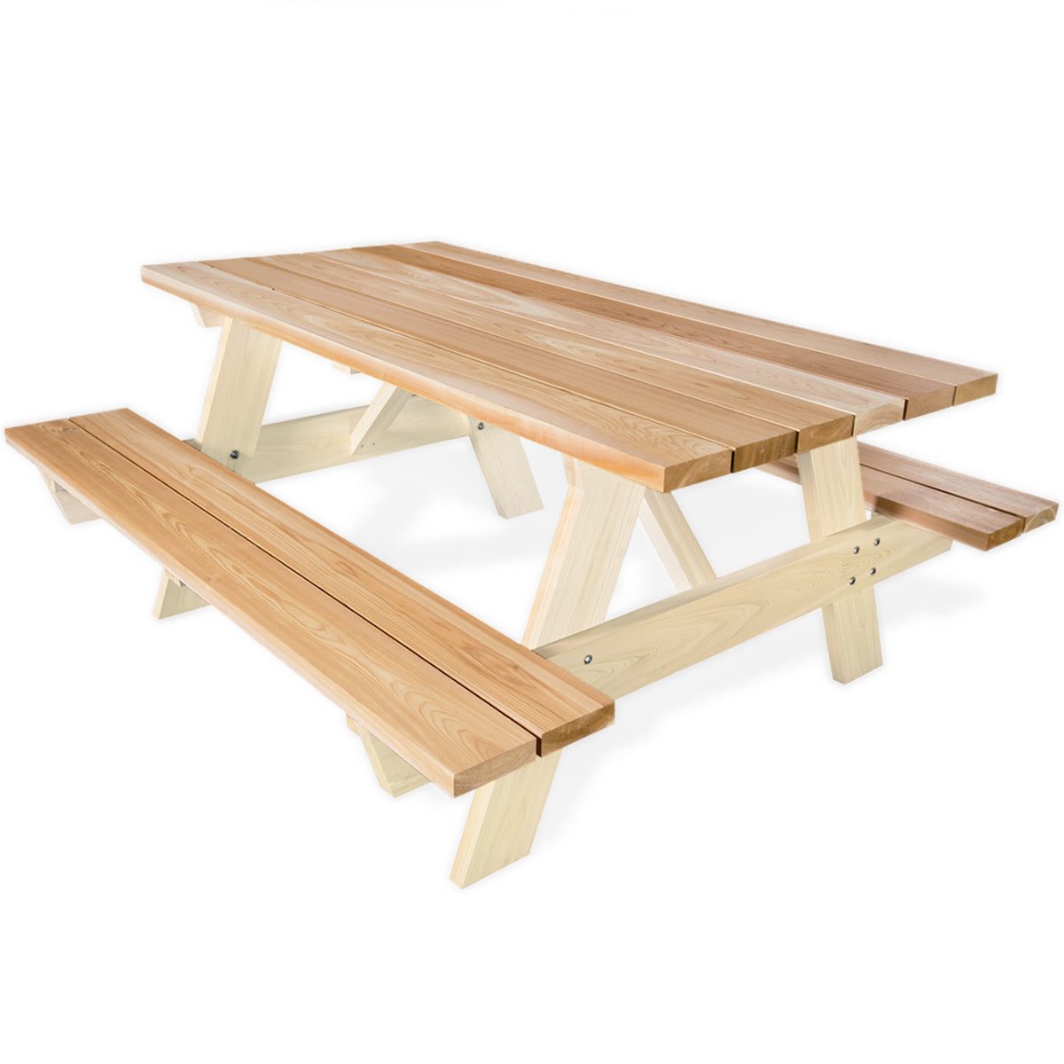 All Things Cedar 6ft Vintage Wood Picnic Table — Modern Productions®