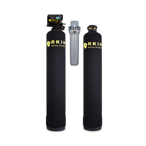Rkin Salt-Free Water Softener and Well Water Filter Combo