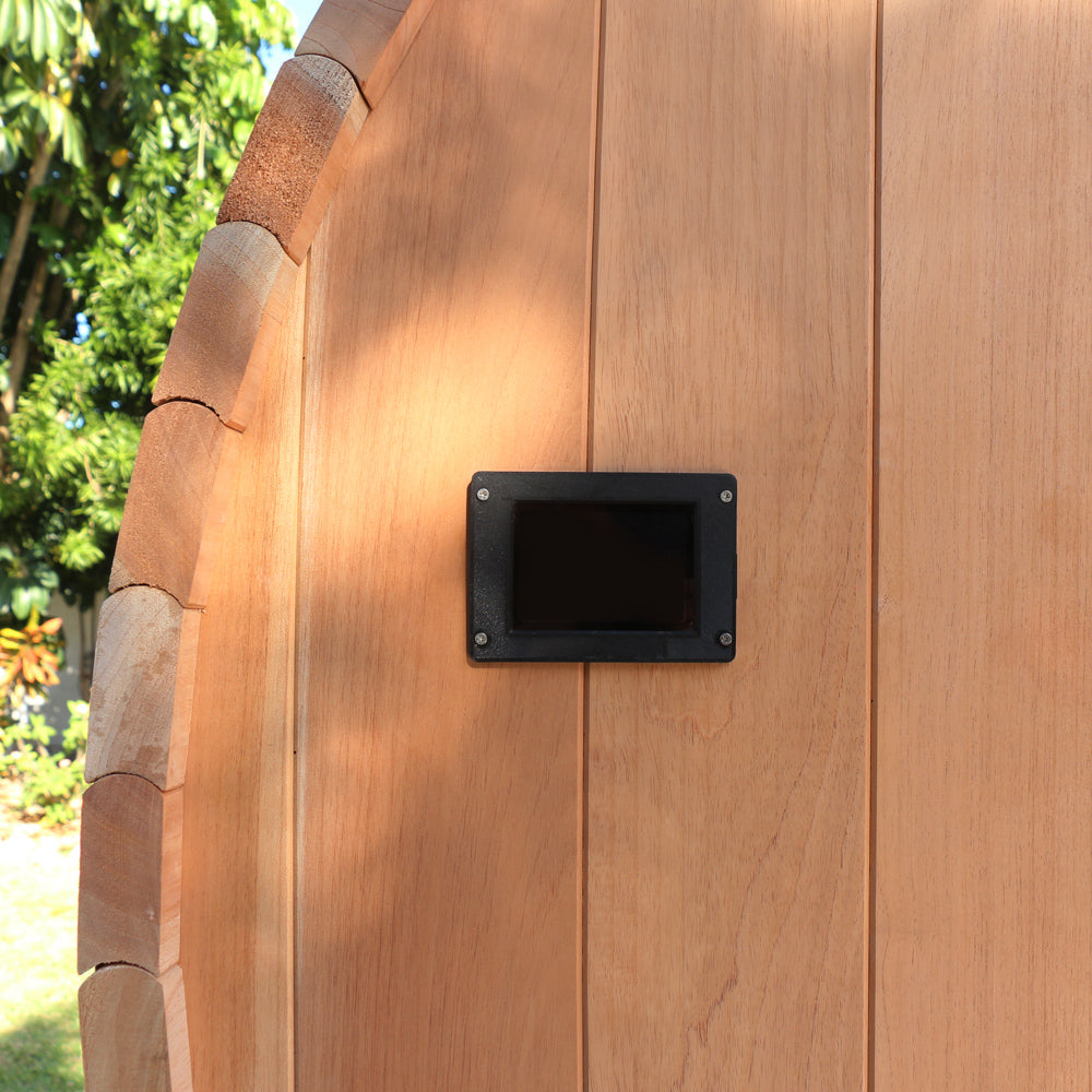 Scandia Electric Barrel Sauna - Thumbnail 2