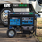DuroMax 12,000 Watt Dual Fuel Portable HX Generator w/ CO Alert  XP12000HX