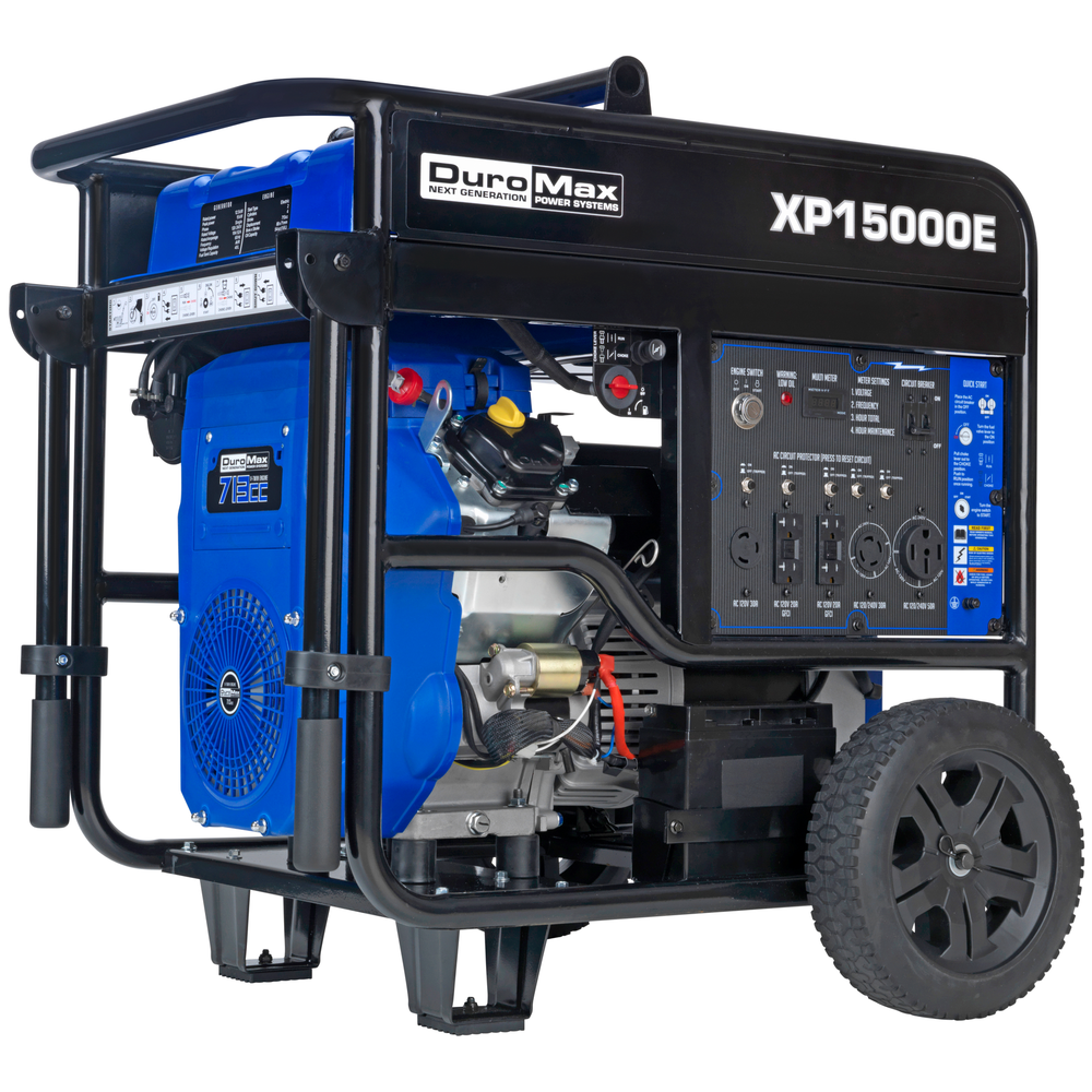 DuroMax 15,000 Watt Gasoline Portable Generator XP15000E