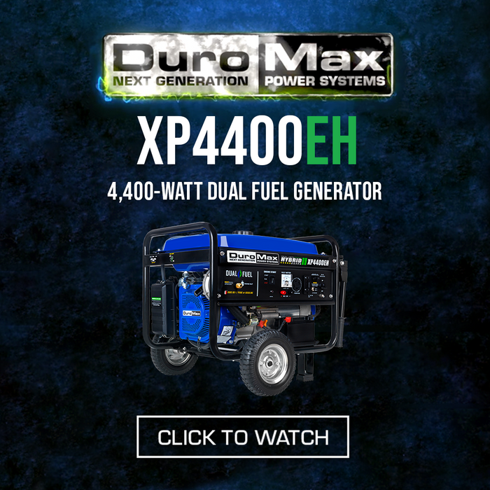 DuroMax 4,400 Watt Dual Fuel Portable Generator XP4400EH