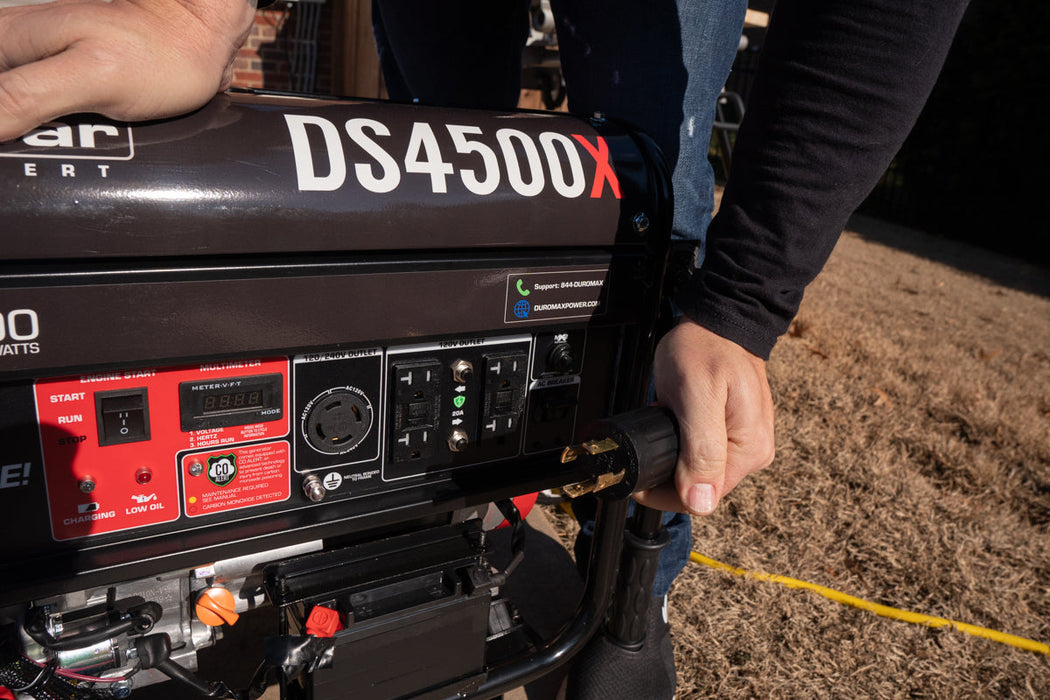 DuroStar 4,500 Watt Gasoline Portable Generator w/ CO Alert DS4500X