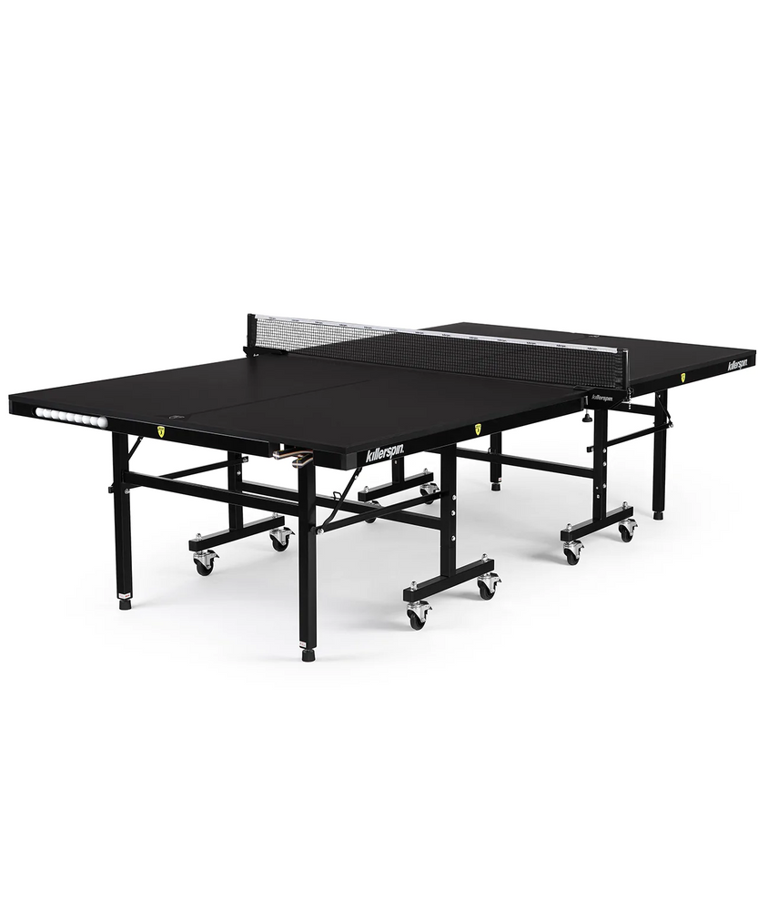 KillerSpin MyT 415 Mega - Jet Black Ping Pong Table 303-03