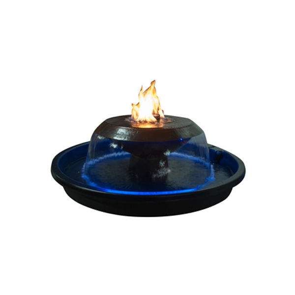 HPC Fire H2Onfire Series Fire and Water Insert, Copper Bowl