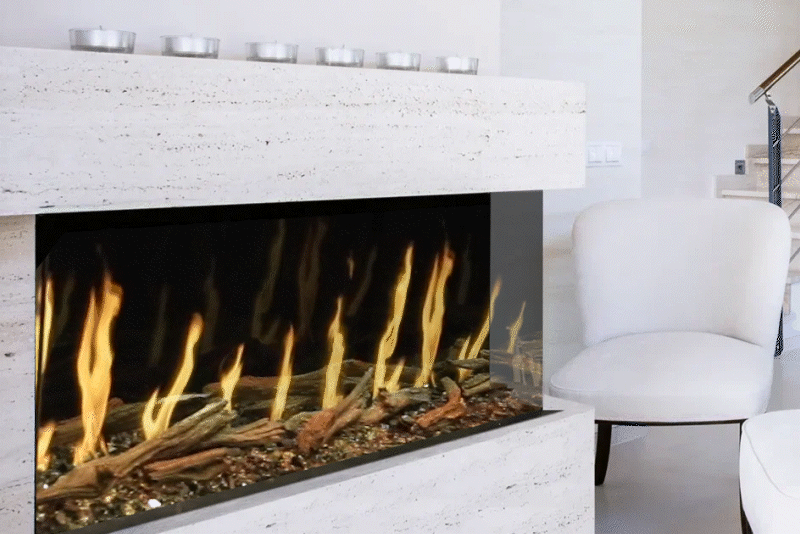 Modern Flames Electric Electric Fireplace Orion Multi Heliovision
