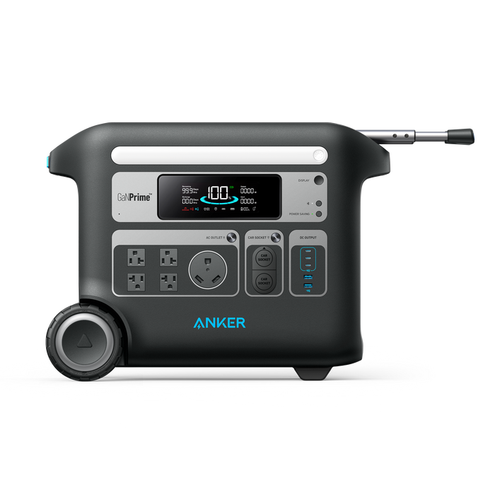 Anker PowerHouse 767 with Expansion Battery (2400W | 4096Wh) b1780112