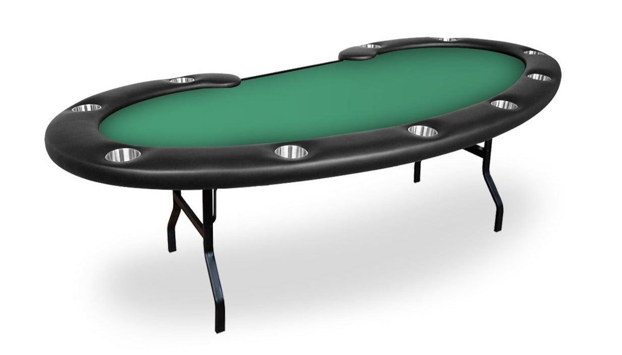 BBO Prestige 108" 11 Player Folding Leg Poker Table 2BBO-PRES
