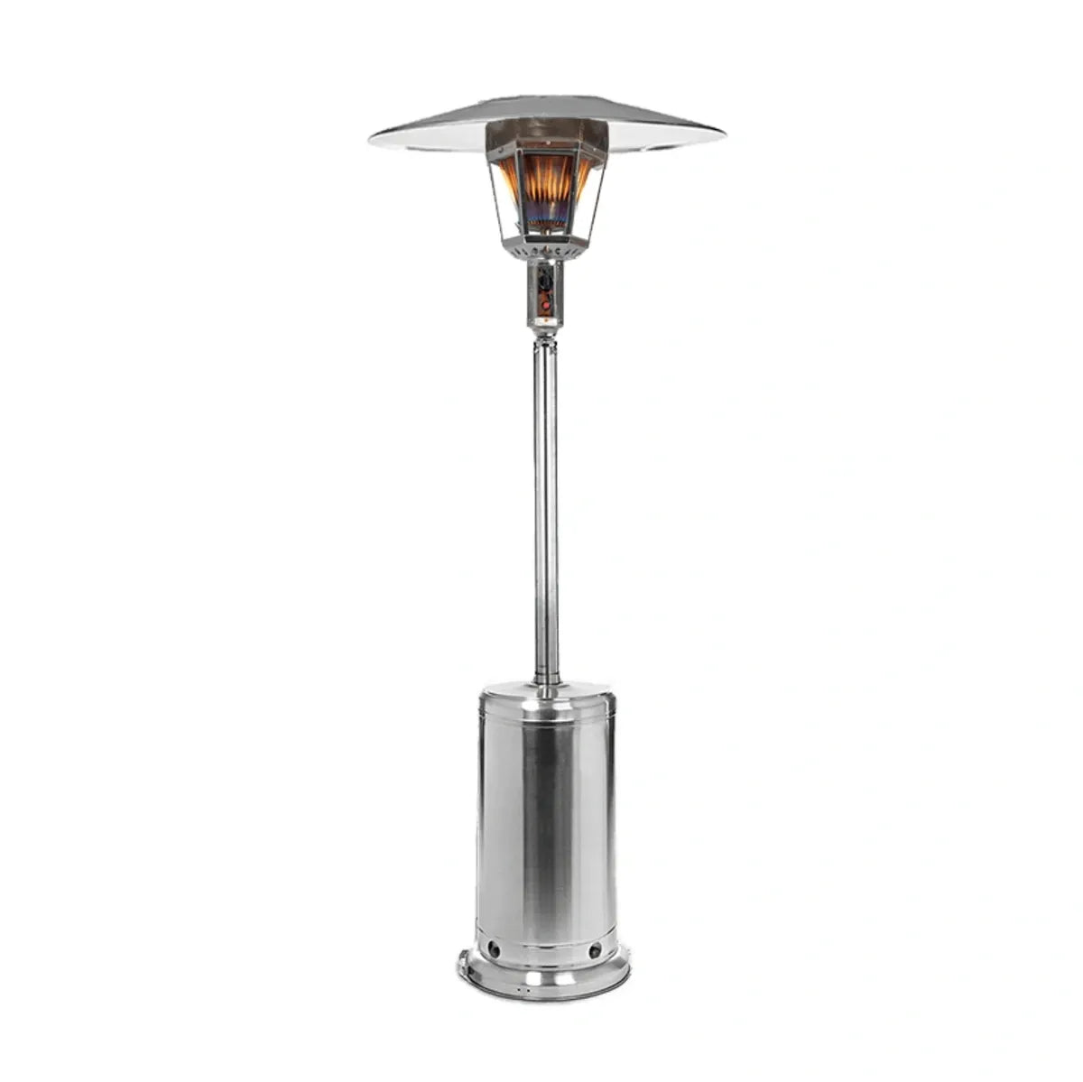 Radtec 96" Real Flame Natural Gas Patio Heater - Stainless Steel Finish (40,000 BTU) 96-NTR-GAS-SS