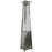 Radtec 93" Pyramid Flame Natural Gas Patio Heater - Stainless Steel Finish (41,000 BTU) 80-LLP-PT-HTR