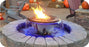 HPC Fire EI Evolution 360 Series Fire and Water Insert, 360 Degree Water Feature